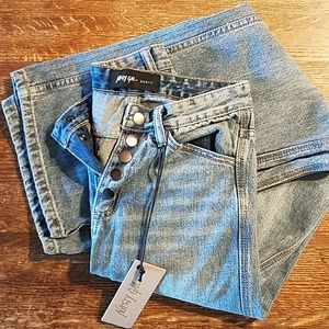 NWT Nasty Gal High Rise denim jeans sz 24
